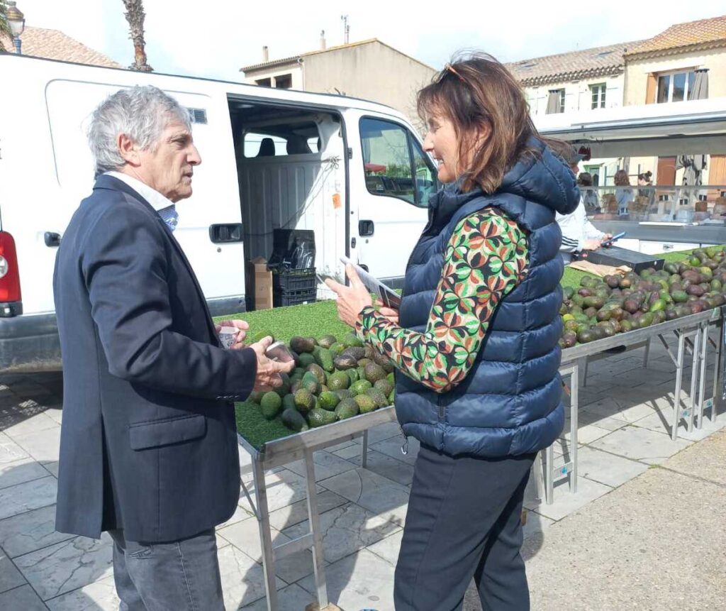 Échange avec une électrice que le quartier de la Centaurée