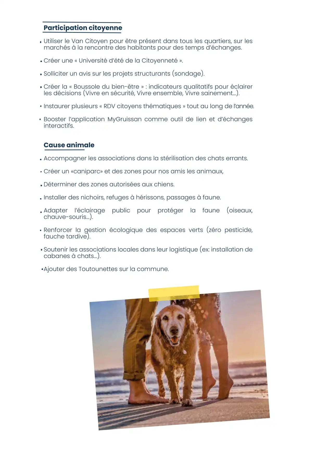 Programme Vivre Gruissan