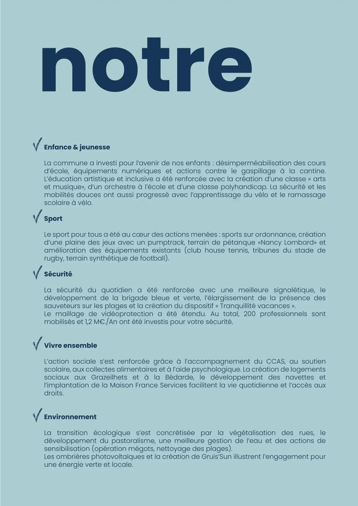 Programme Vivre Gruissan